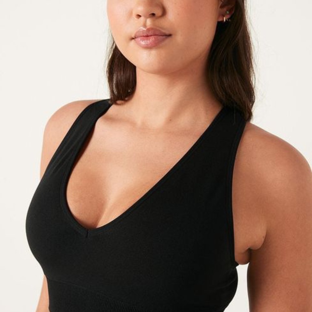 VICTORIA SECRET PINK Seamless Plunge Racerback Bralette